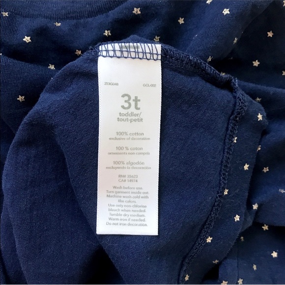 Carter's Toddler Girls Star Print Long Sleeve Tee - Picture 5 of 6